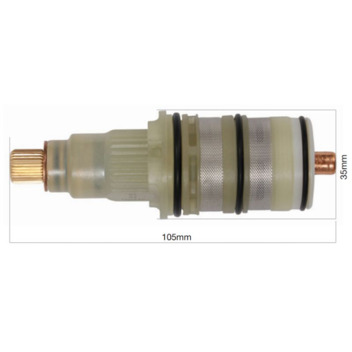 Inventive Creations Thermostatic Shower Cartridge - THERMO 1 - Mira / Bristan / New Team / Rada